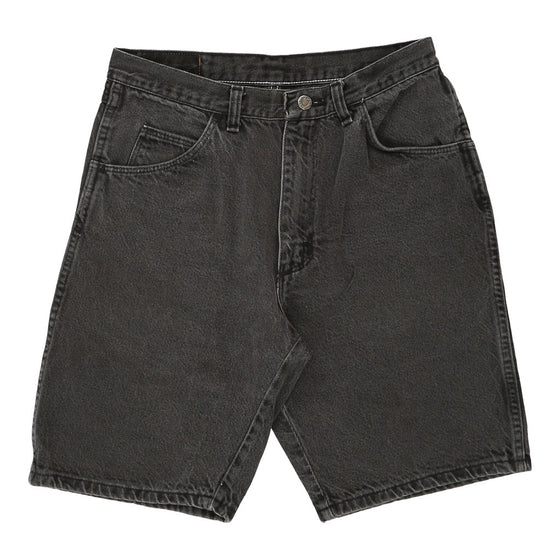 Vintage black Wrangler Denim Shorts - mens 31" waist