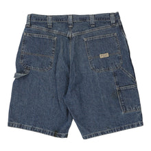  Vintage blue Wrangler Carpenter Shorts - mens 37" waist