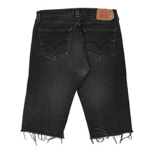  Vintage black 501 Levis Denim Shorts - mens 36" waist