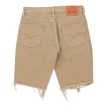  Vintage beige 511 White Tab Levis Denim Shorts - womens 30" waist