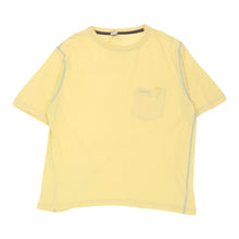  Vintage yellow Colmar T-Shirt - mens x-large