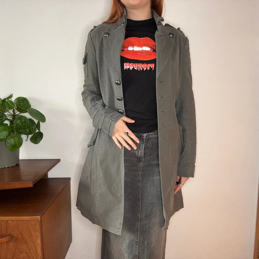 Vintage grey Unbranded Jacket - womens small