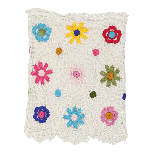 Vintage white Unbranded Skirt - womens medium