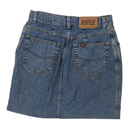 Vintage blue Rifle Denim Skirt - womens 28" waist