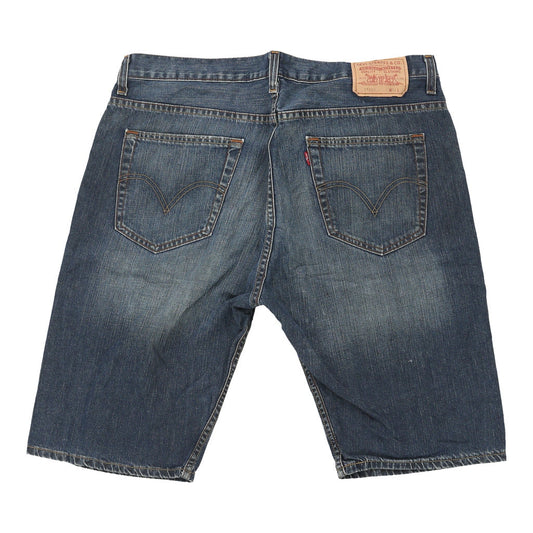 Vintage blue Levis Denim Shorts - mens 38" waist