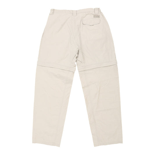 Vintage beige Unbranded Cargo Trousers - womens large