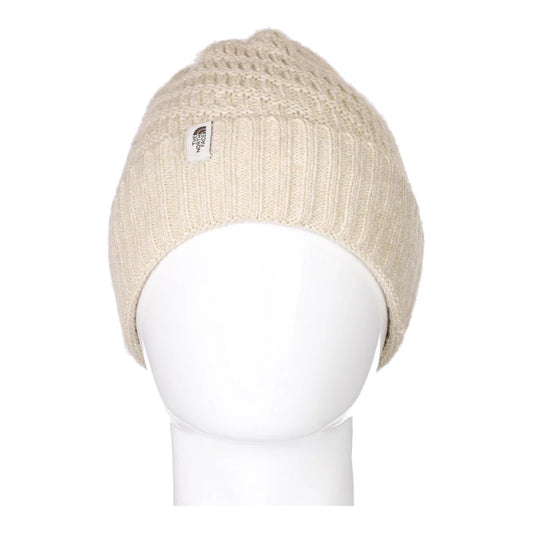 Vintage beige The North Face Beanie - mens no size