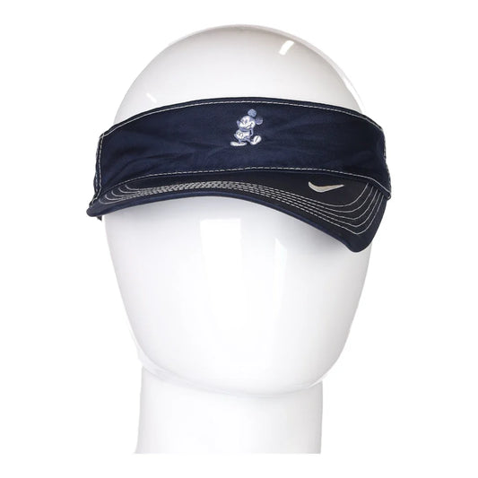 Vintage navy Mickey Mouse Nike Visor - mens no size