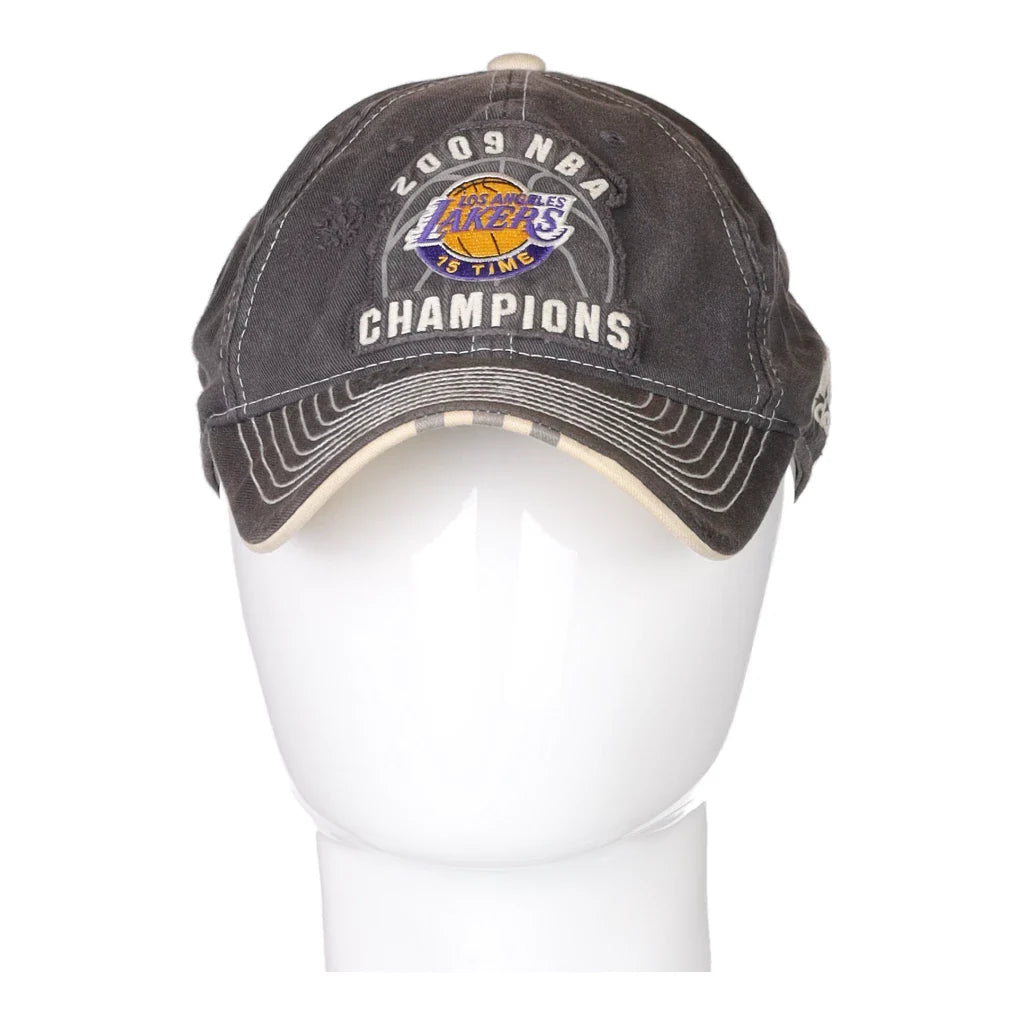 Vintage grey Los Angeles Lakers 2009 Adidas Cap - mens no size