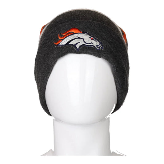 Vintage block colour Denver Broncos Nfl Beanie - mens no size
