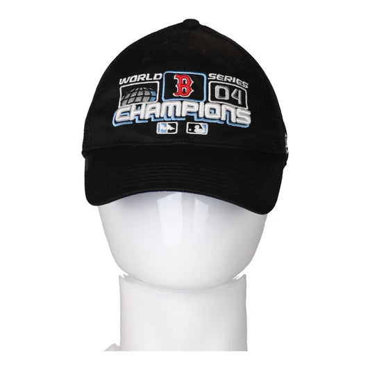 Vintage black Boston Red Sox New Era Cap - mens no size