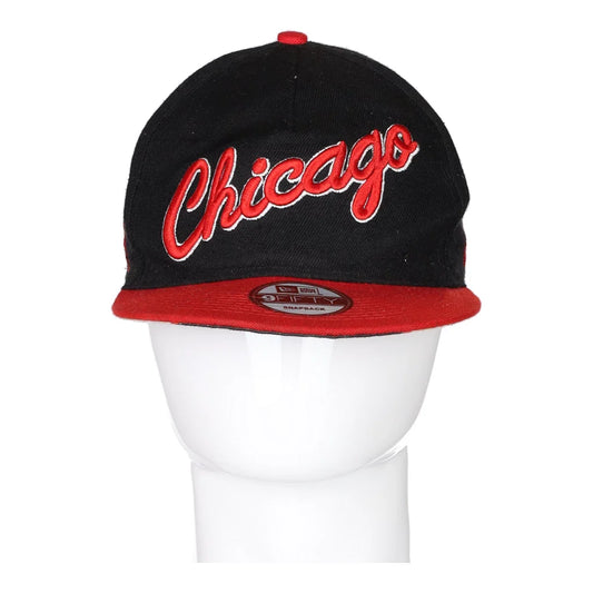 Vintage black Chicago Bulls New Era Cap - mens no size