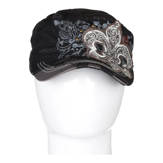 Vintage black Leader  Cap - mens no size