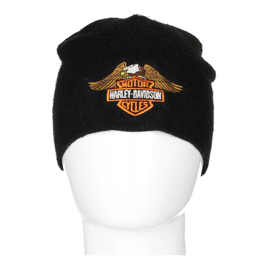 Vintage black Harley Davidson Beanie - mens no size