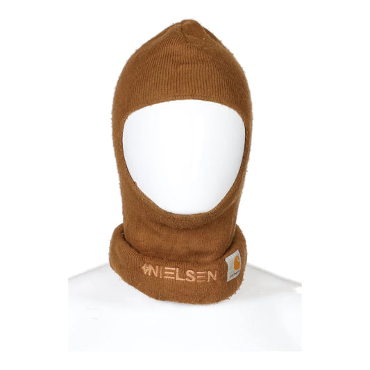 Vintage brown Face Mask Carhartt Beanie - mens no size