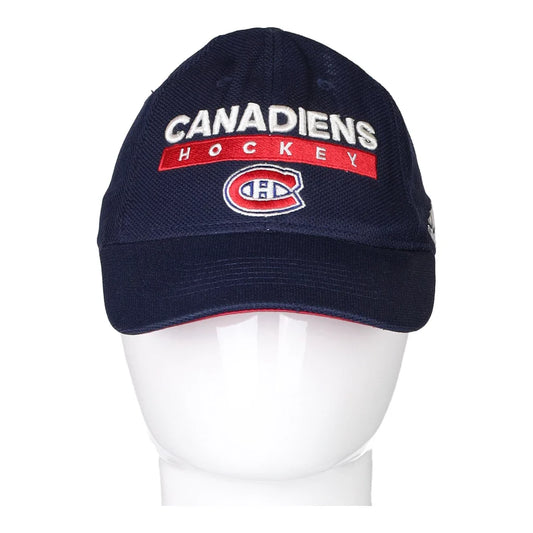 Vintage navy Montreal Canadiens Adidas Cap - mens no size
