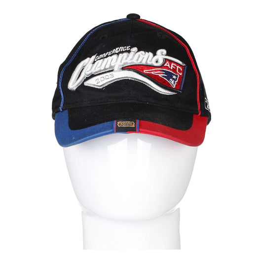 Vintage black 2003 New England Patriots Reebok Cap - mens no size