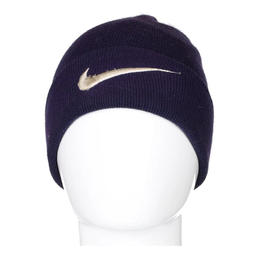 Vintage navy Nike Beanie - mens no size