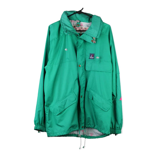 Vintage green Dubin Windbreaker - mens x-large