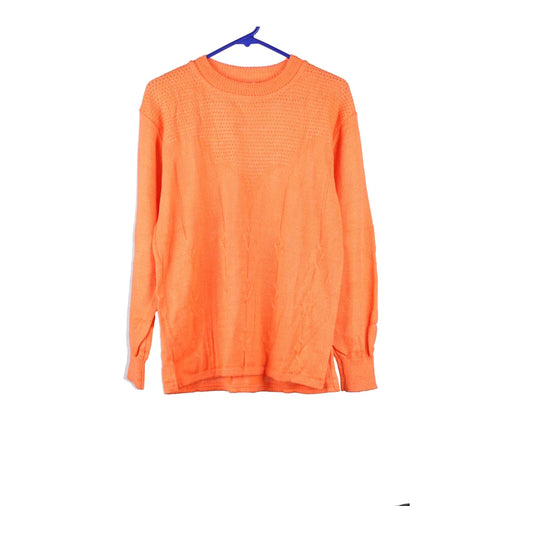 Vintage orange Unbranded Jumper - mens x-large
