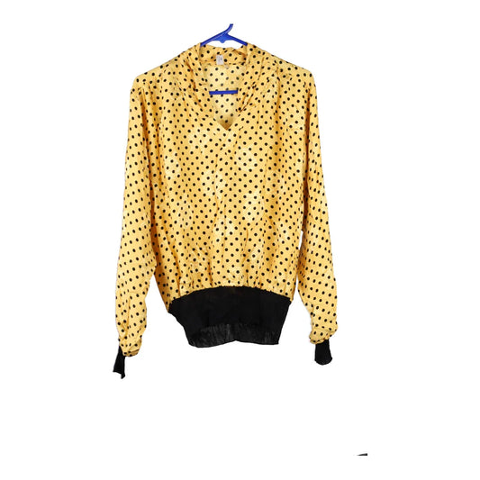 Vintage yellow Unbranded Blouse - womens large