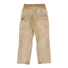  Vintage beige Carhartt Carpenter Trousers - mens 28" waist