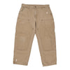 Vintage beige Carhartt Carpenter Trousers - mens 34" waist