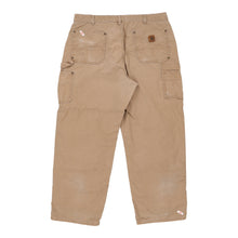  Vintage beige Carhartt Carpenter Trousers - mens 34" waist