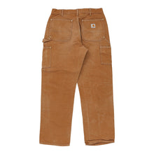  Vintage brown Carhartt Carpenter Trousers - mens 28" waist