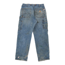  Vintage blue Carhartt Carpenter Jeans - mens 28" waist