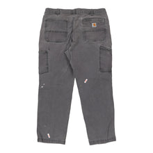  Vintage grey Carhartt Carpenter Trousers - mens 35" waist