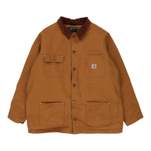  Vintage brown Loose Fit Carhartt Jacket - mens xx-large