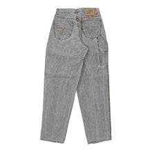  Vintage grey Benetton Carpenter Jeans - womens 30" waist
