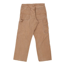  Vintage brown Rustler Carpenter Jeans - mens 33" waist