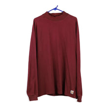  Vintage red Carhartt Long Sleeve T-Shirt - mens x-large