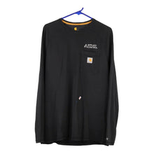  Vintage black Carhartt Long Sleeve T-Shirt - mens medium