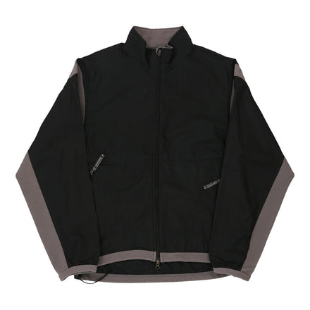 90'S Nike Mesh Blouson, Men's Size Medium, Vintage polyester black type Vintage Second Hand