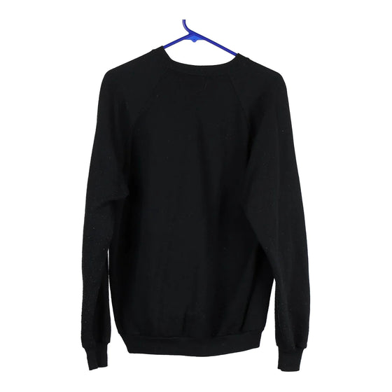 Vintage black Jerzees Sweatshirt - mens large