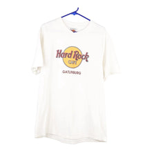  Vintage white Gatlinburg Hard Rock Cafe T-Shirt - mens large