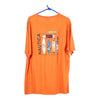 Vintage orange Nautica T-Shirt - mens x-large