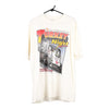 Vintage white Irwindale Speedway 1999 Tultex T-Shirt - mens x-large