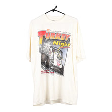  Vintage white Irwindale Speedway 1999 Tultex T-Shirt - mens x-large