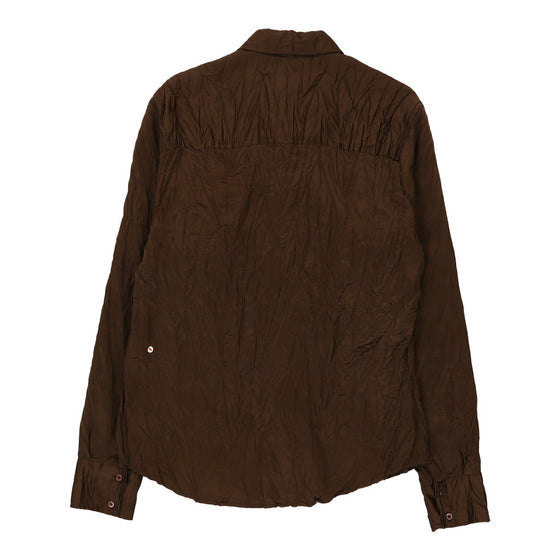 Vintage brown Cavalli Shirt - womens x-large