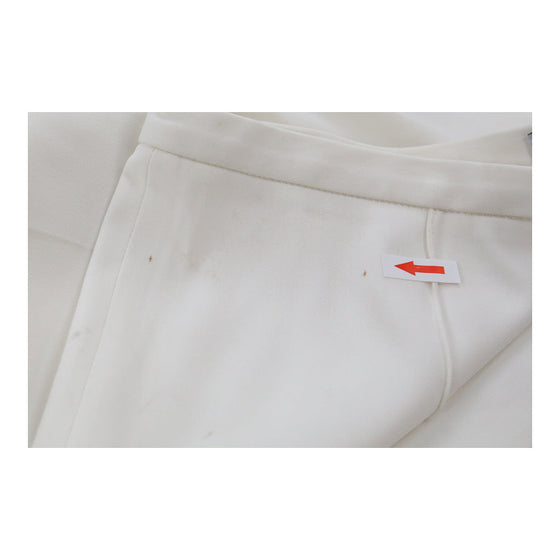 Vintage white Moschino Trousers - womens 30" waist