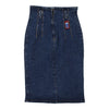 Vintage blue Clark Denim Skirt - womens 23" waist