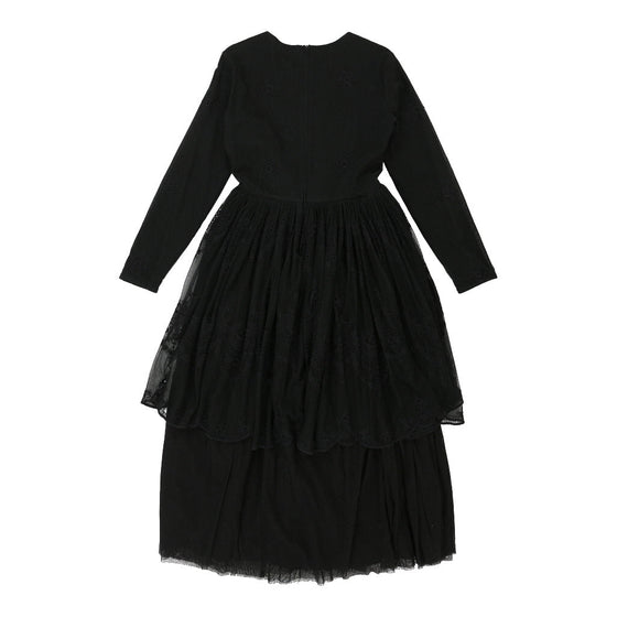 Vintage black Unbranded Maxi Dress - womens medium