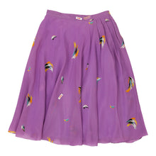  Vintage purple Unbranded Midi Skirt - womens 24" waist