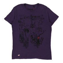  Vintage purple Desigual T-Shirt - womens small