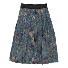  Vintage blue Unbranded Midi Skirt - womens 28" waist