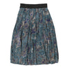 Vintage blue Unbranded Midi Skirt - womens 28" waist